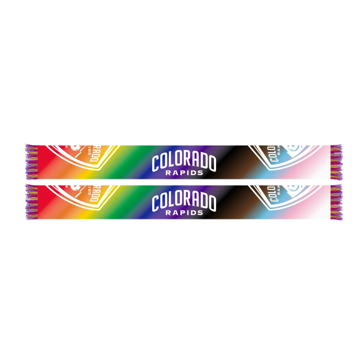 2024 Rapids Pride Sublimated Scarf