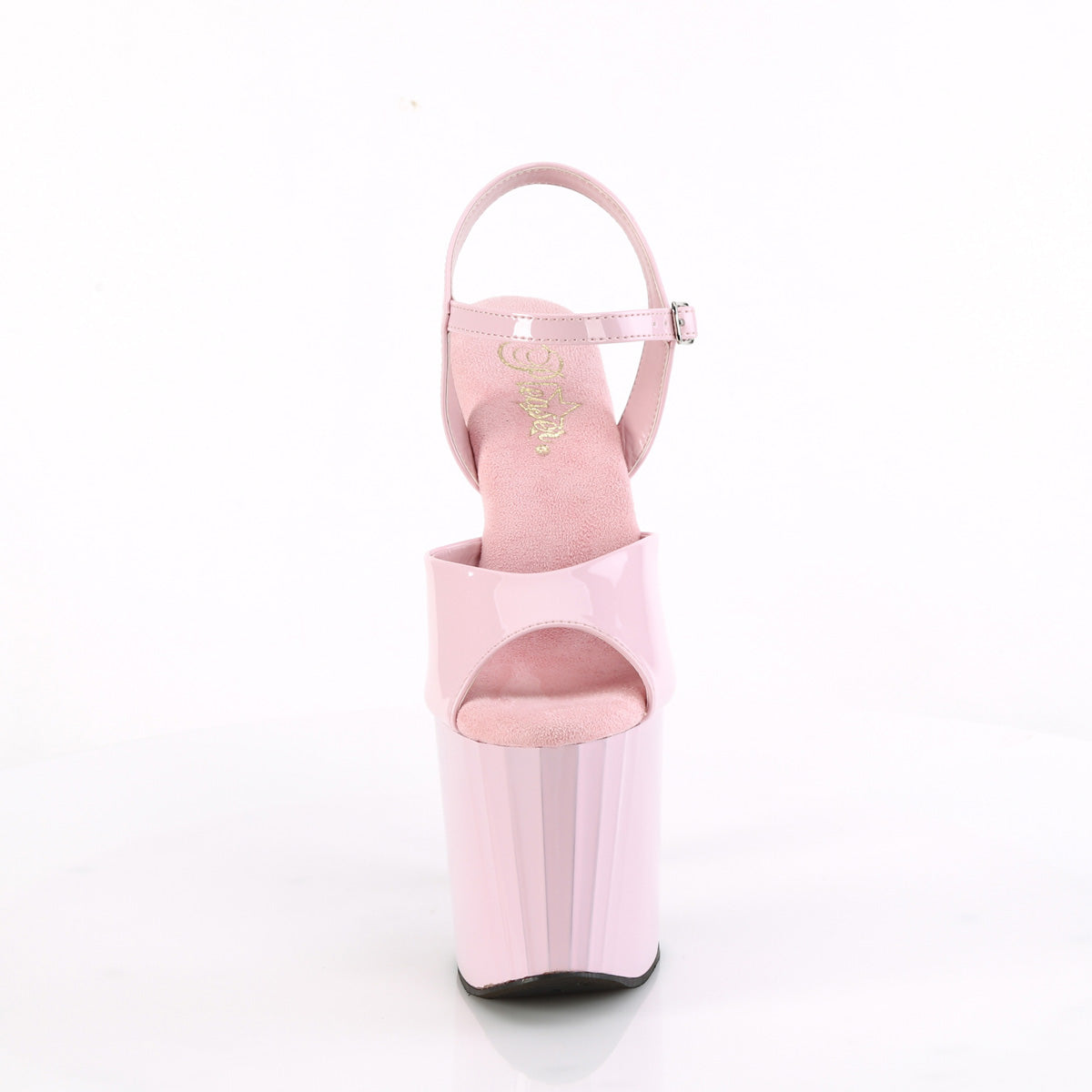 7 Inch Heel ENCHANT-709 Baby Pink Patent