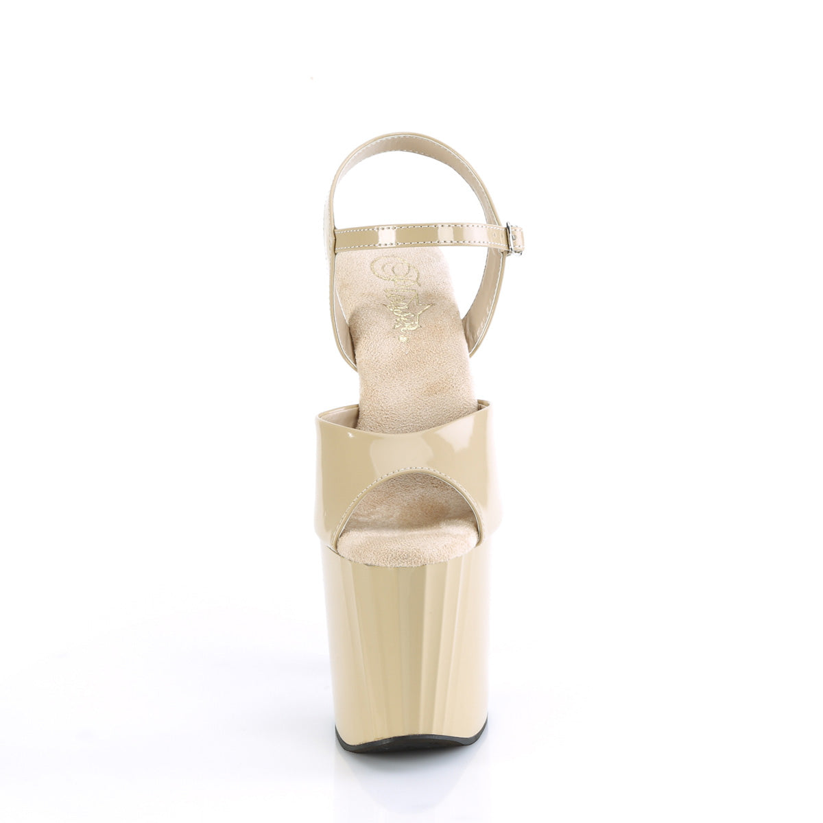 7 Inch Heel ENCHANT-709 Cream Patent