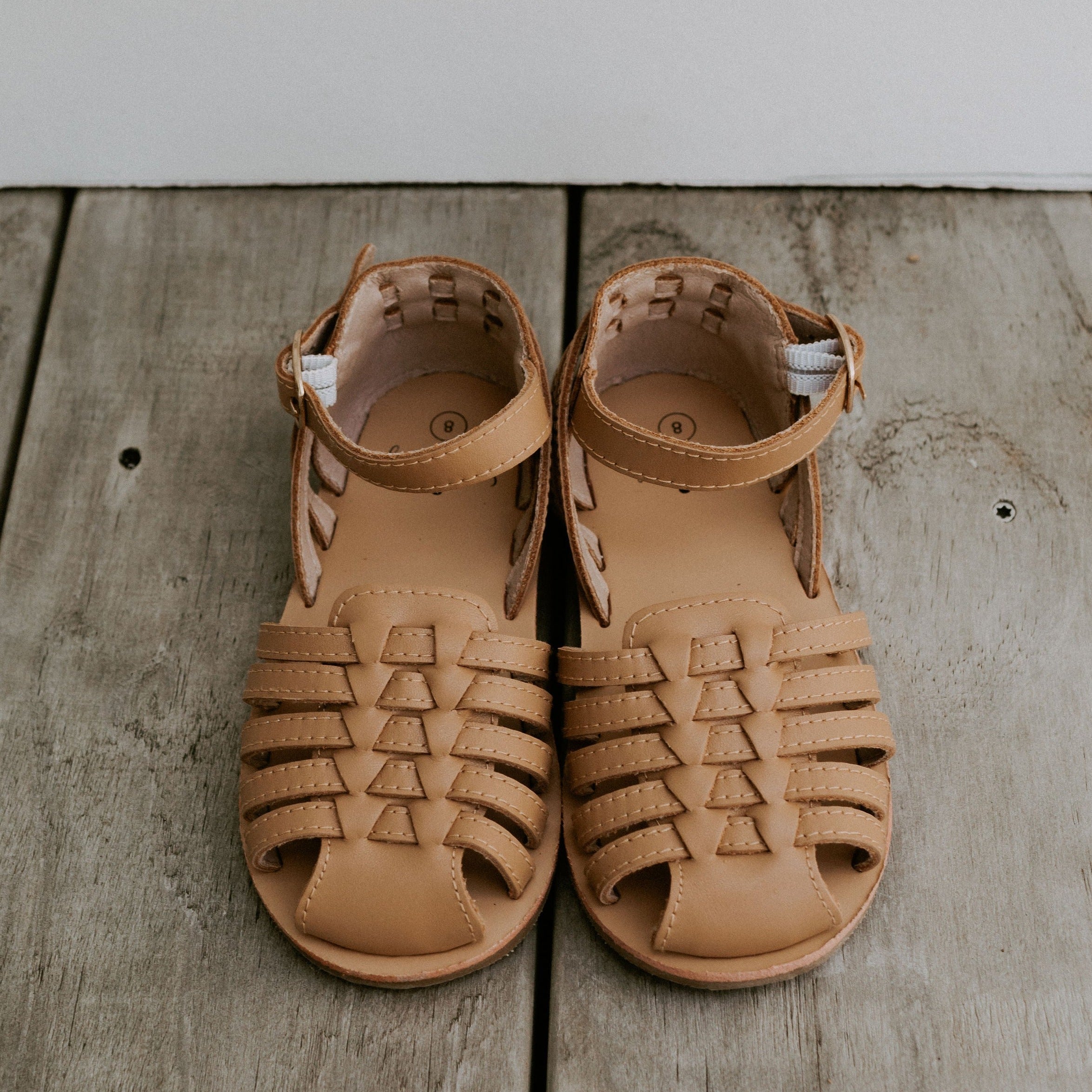 Baby, Toddler & Kids Summer Sandal - Harper in Caramel