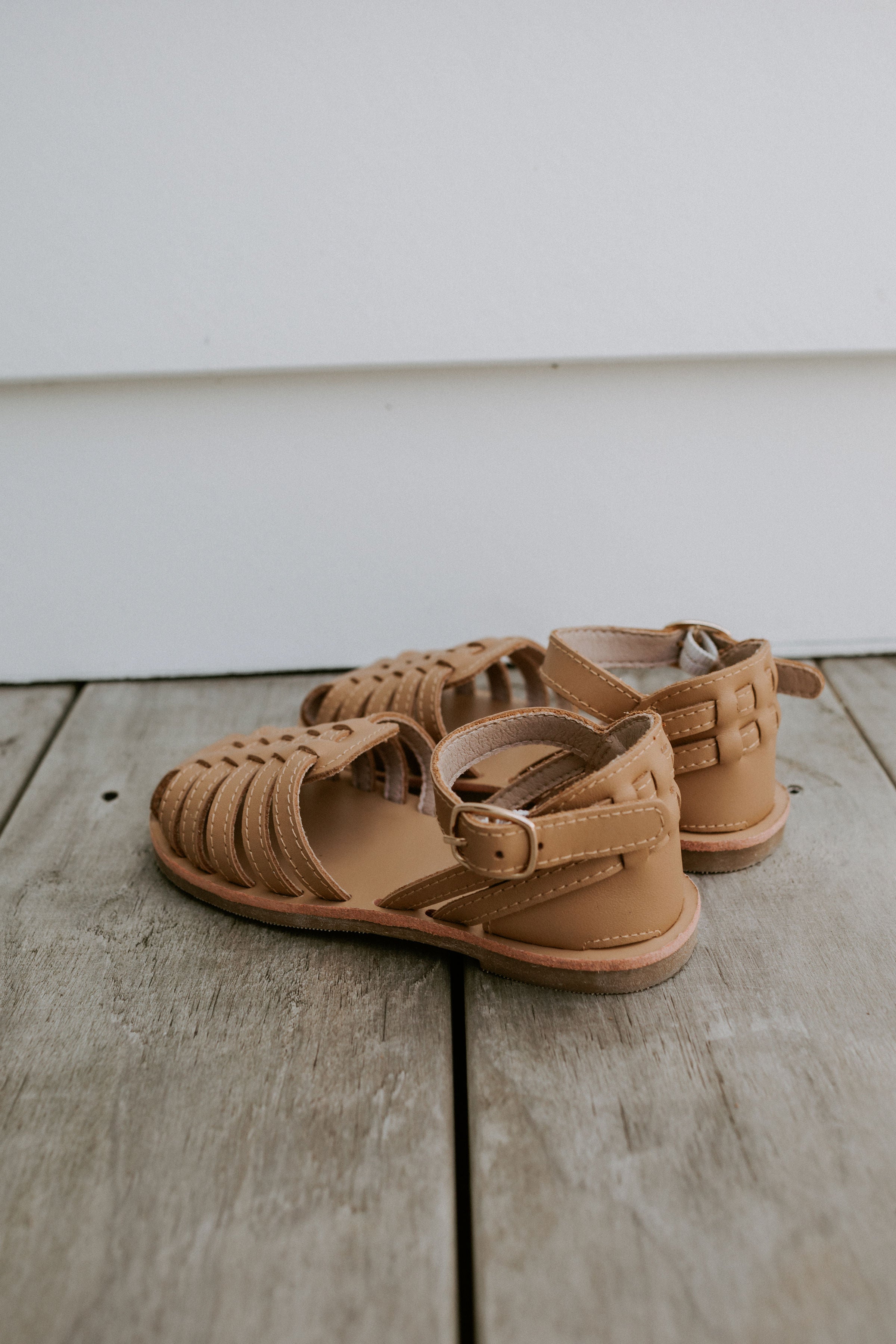 Baby, Toddler & Kids Summer Sandal - Harper in Caramel