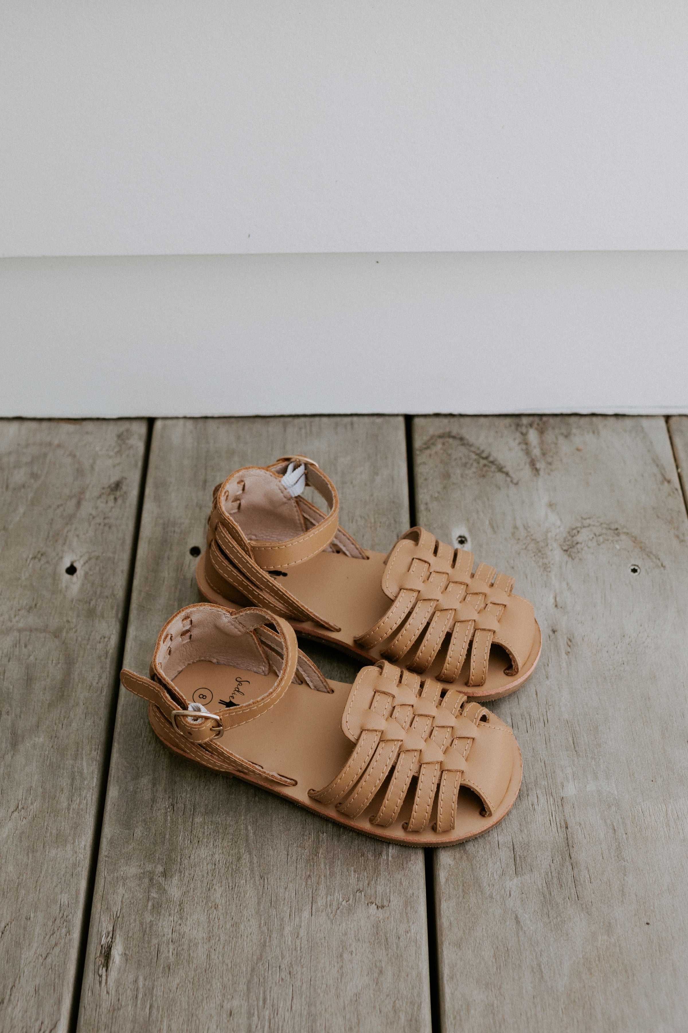 Baby, Toddler & Kids Summer Sandal - Harper in Caramel