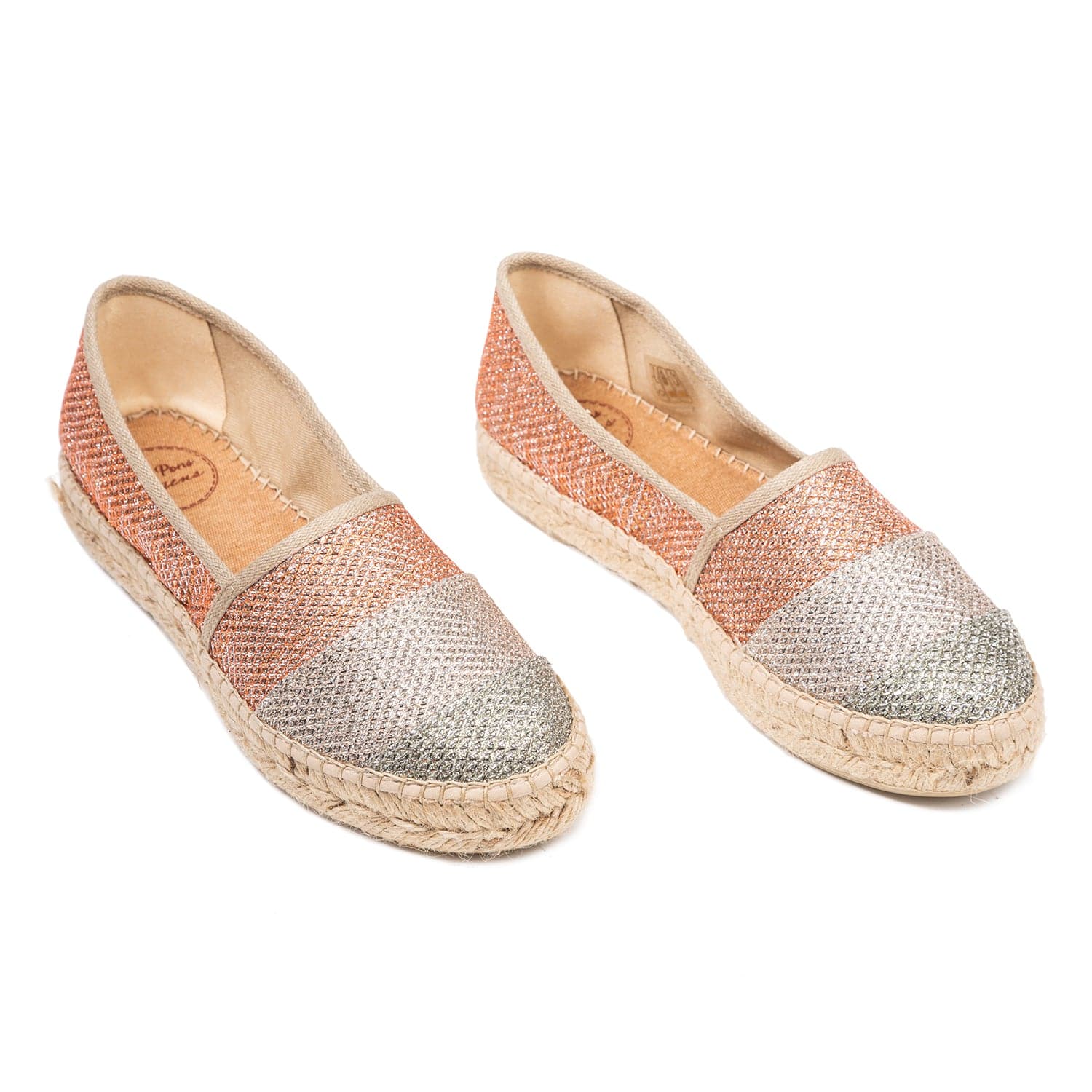 Basic Cotton Blend Espadrilles for Women - Romy-S