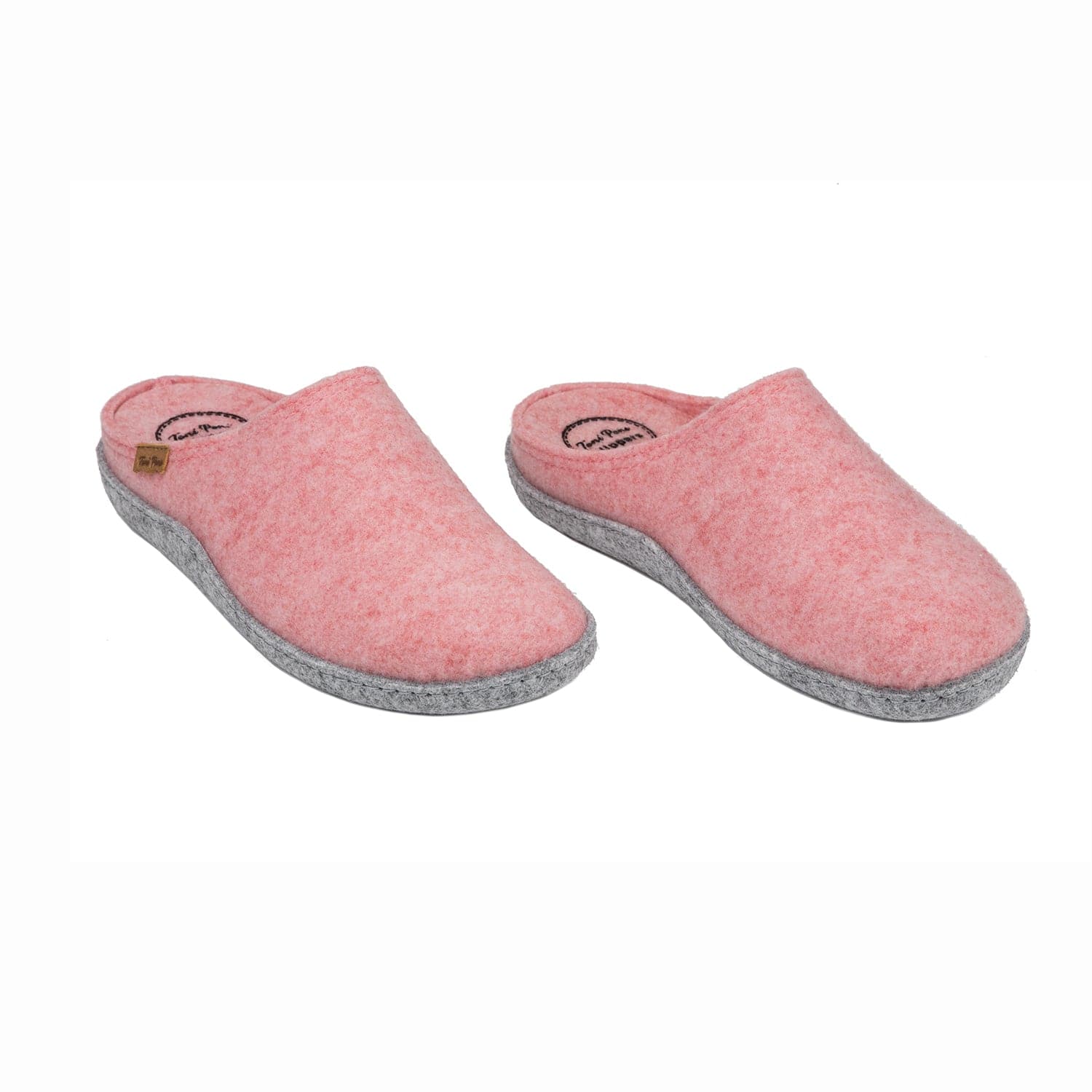 Basic Recycled Felt Slippers for Women - Medi-FR