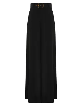 Belted Wide Leg Pant