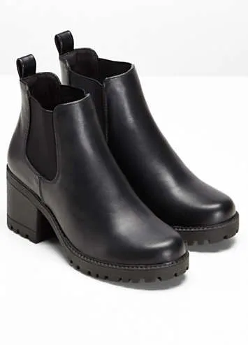 bonprix Heeled Chelsea Boots | Grattan