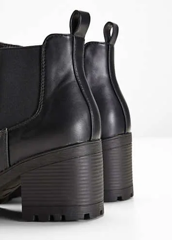 bonprix Heeled Chelsea Boots | Grattan