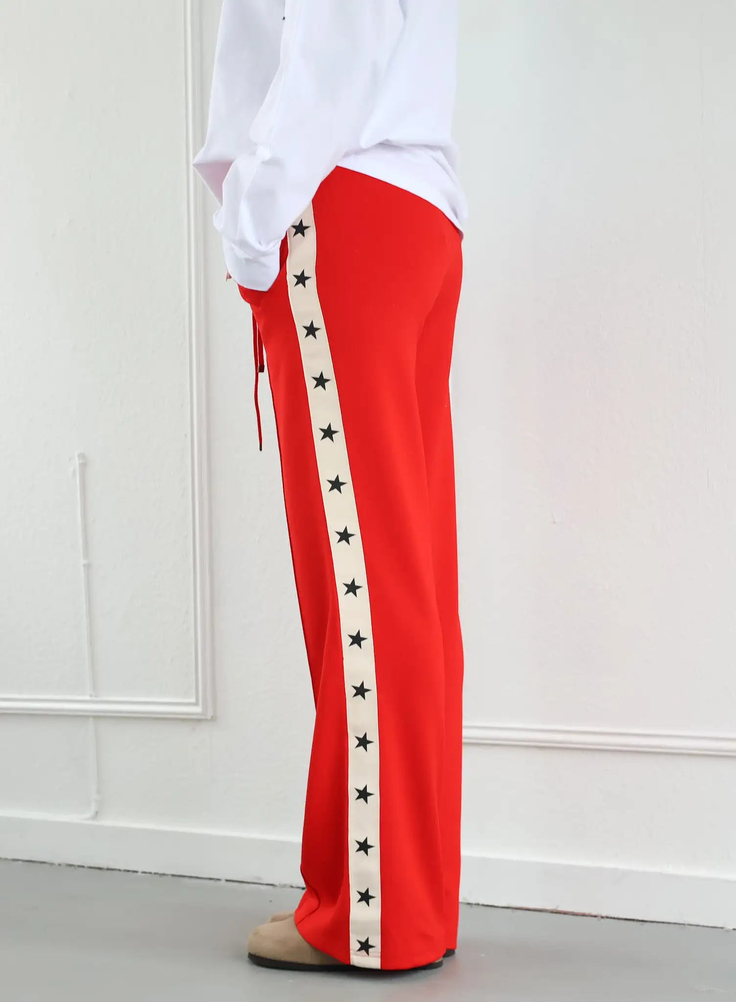 ByHan Star trainings pants rood