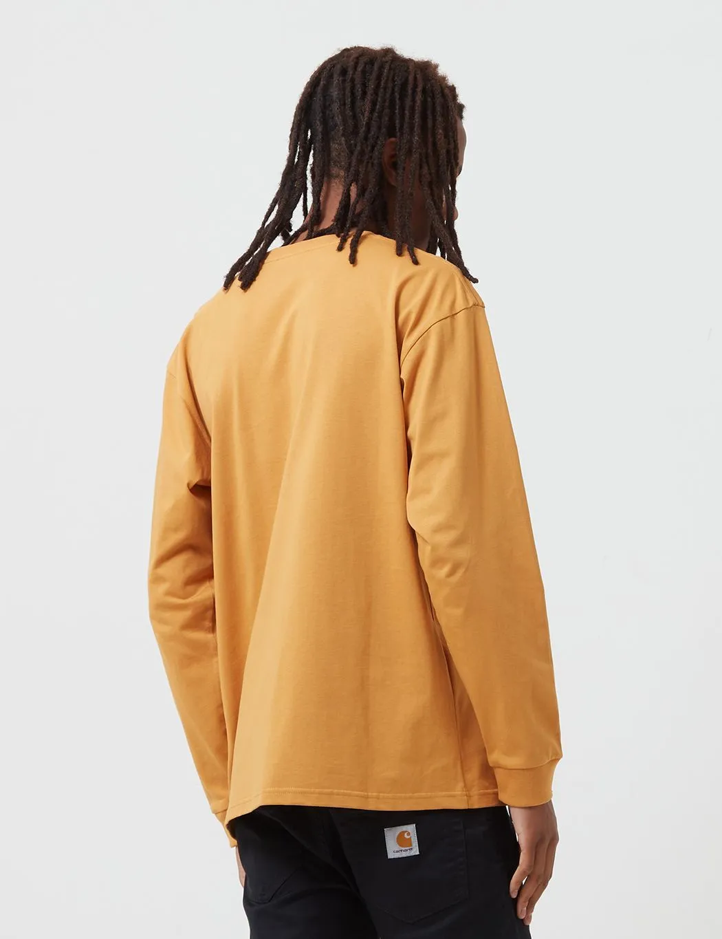 Carhartt-WIP Chase Long Sleeve T-Shirt - Winter Sun/Gold