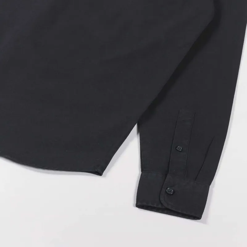 Carhartt WIP Long Sleeve Bolton Shirt Black