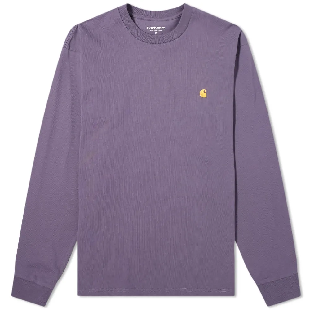 Carhartt WIP Long Sleeve Chase T-ShirtProvence & Gold