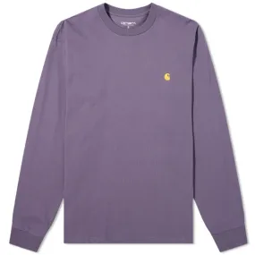 Carhartt WIP Long Sleeve Chase T-ShirtProvence & Gold