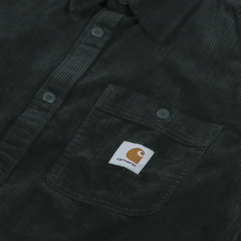 Carhartt WIP Long Sleeve Flint Shirt Dark Cedar