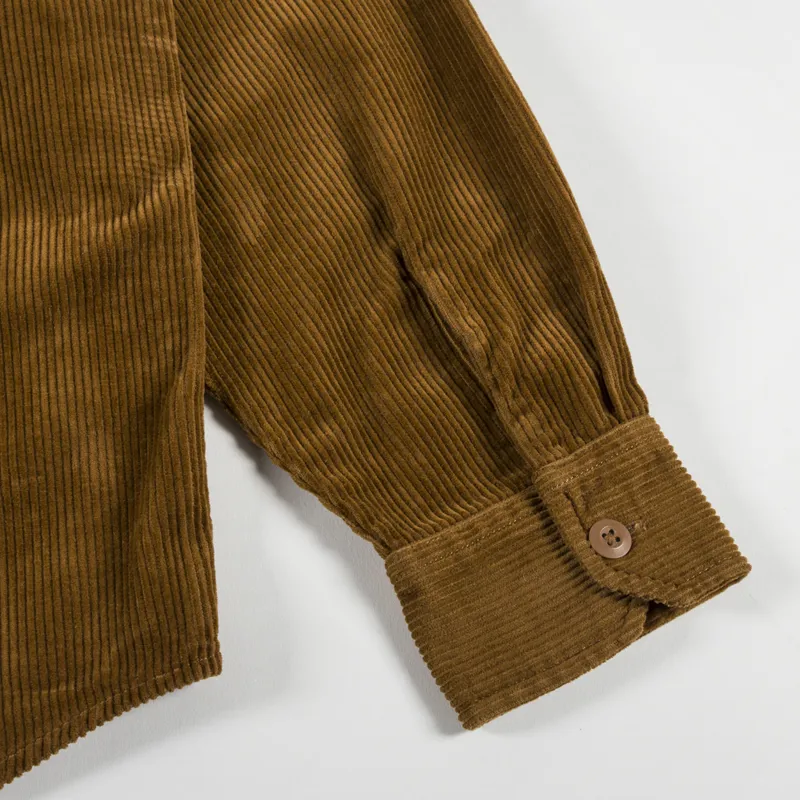 Carhartt WIP Long Sleeve Flint Shirt Deep H Brown