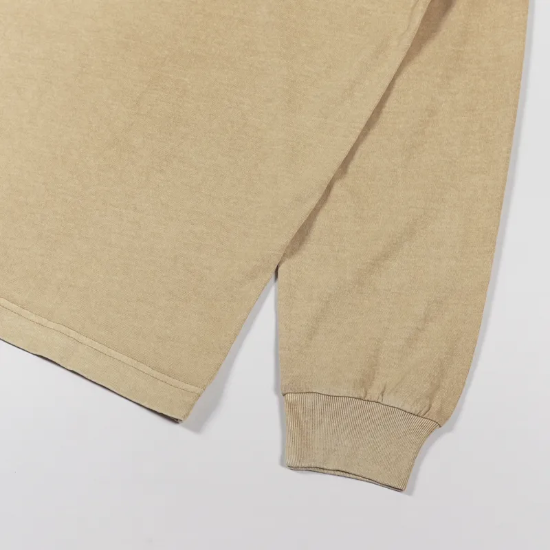 Carhartt WIP Long Sleeve Nelson T Shirt Dusty Hamilton Brown