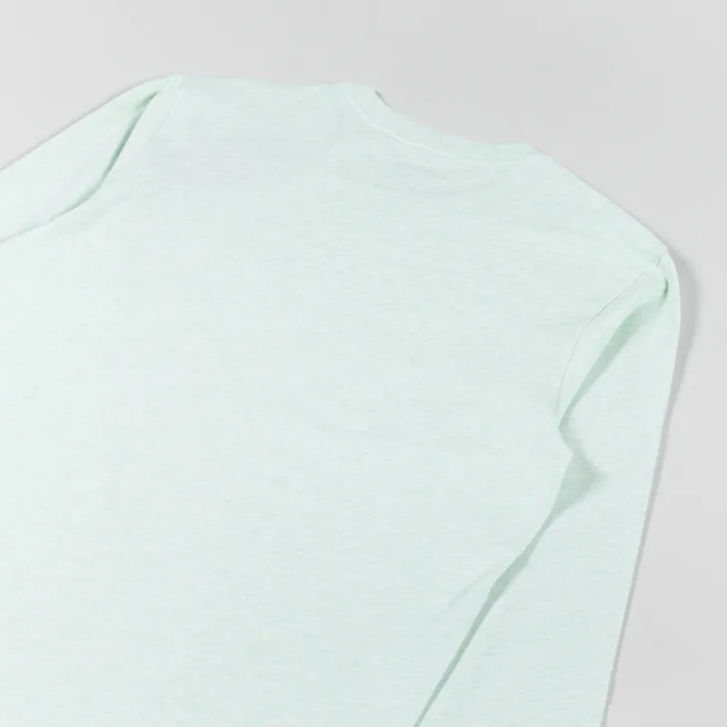 Carhartt WIP Long Sleeve Pocket T Shirt Pale Spearmint Heather