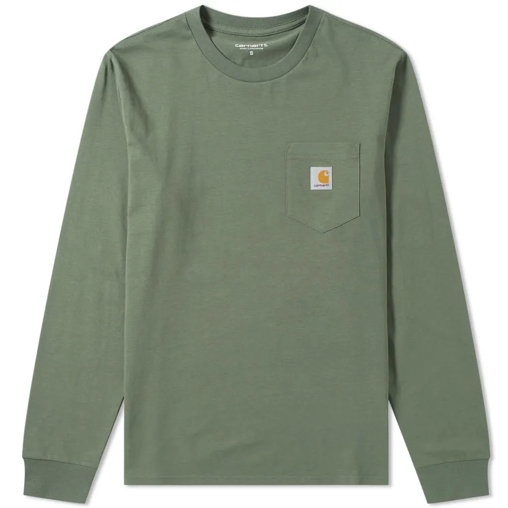 Carhartt WIP Long Sleeve Pocket TeeAdventure Green