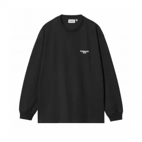 Carhartt WIP Paisley Long Sleeve T-Shirt (Black/Wax)