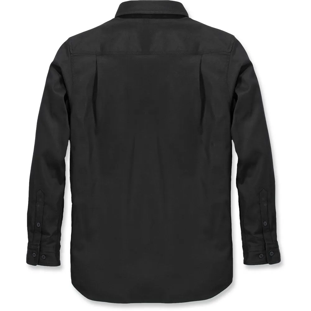 Carhartt Mens Rugged Prof Long Sleeve Button Work Shirt