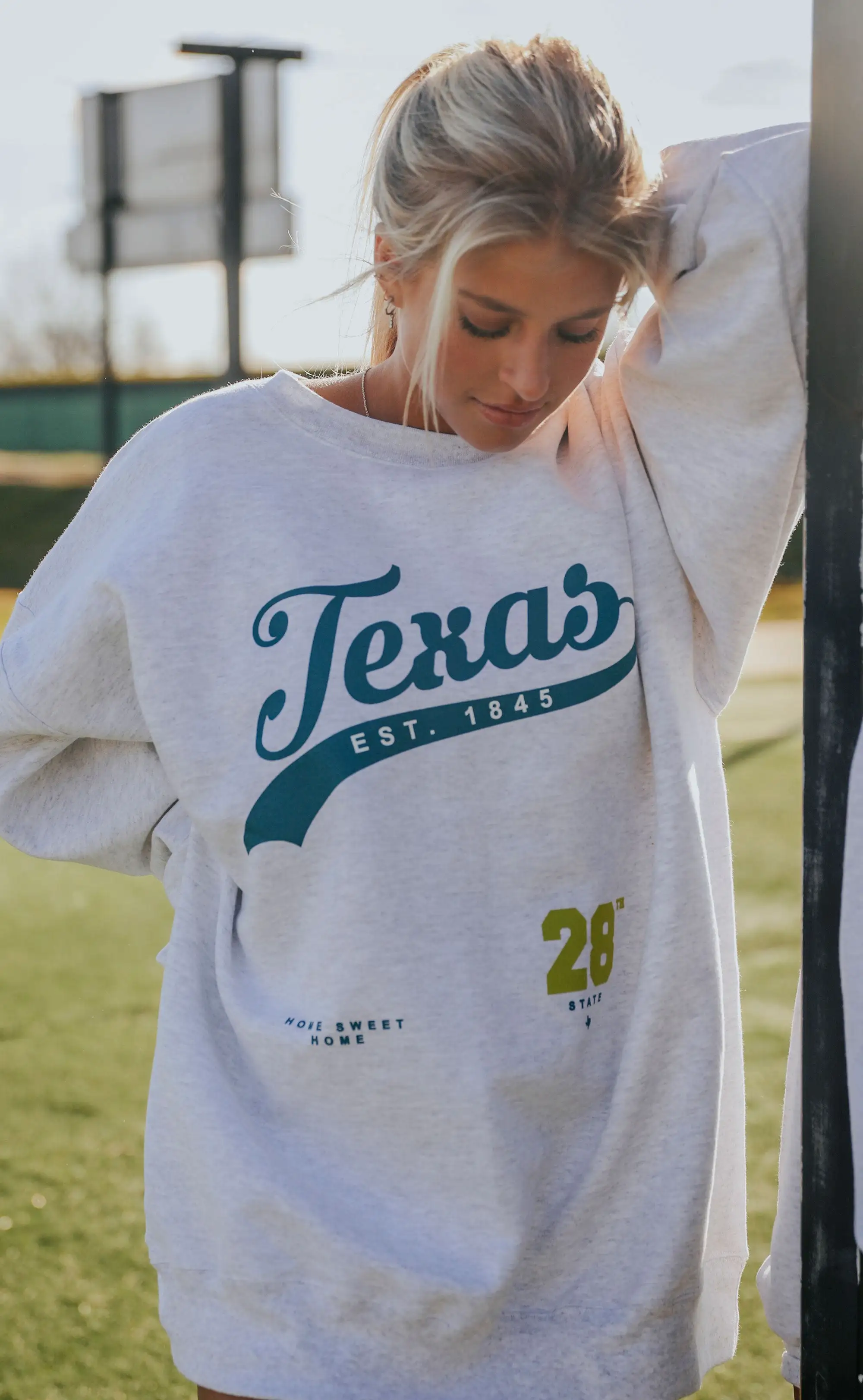 charlie southern: home sweet home sweatshirt - texas