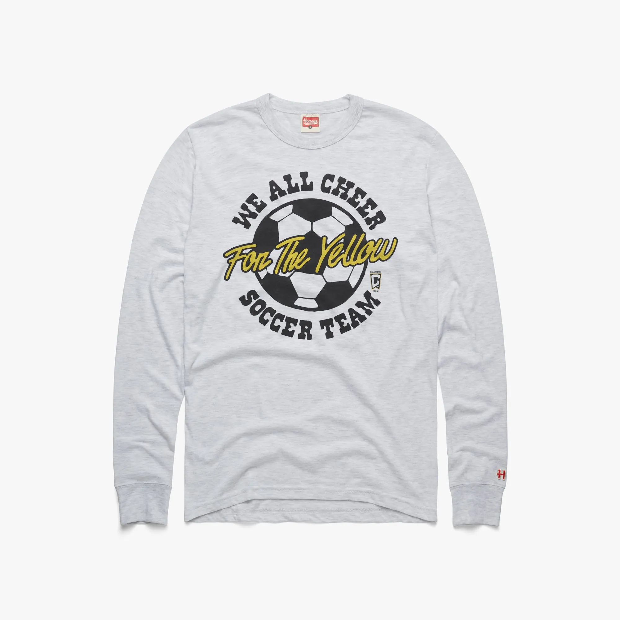 Columbus Crew For The Yellow Long Sleeve Tee