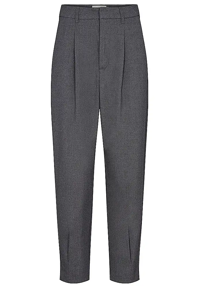 Copenhagen Muse Tailor Pants - Bukser - Grey Melange