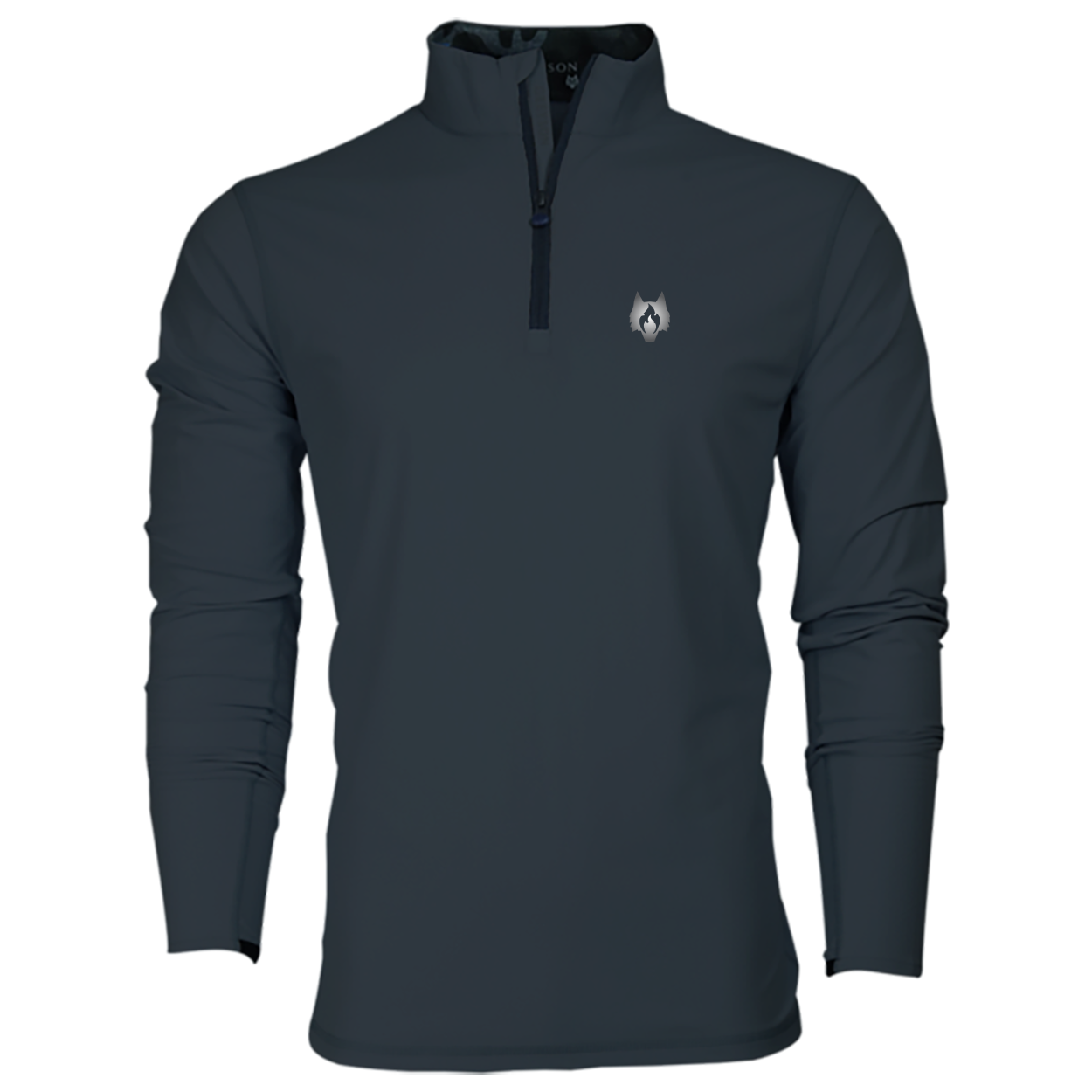 Crimson Wolf Tate Mockneck Quarter-Zip