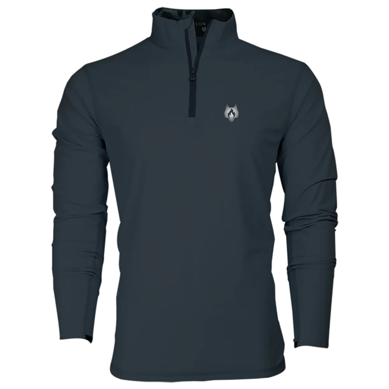 Crimson Wolf Tate Mockneck Quarter-Zip