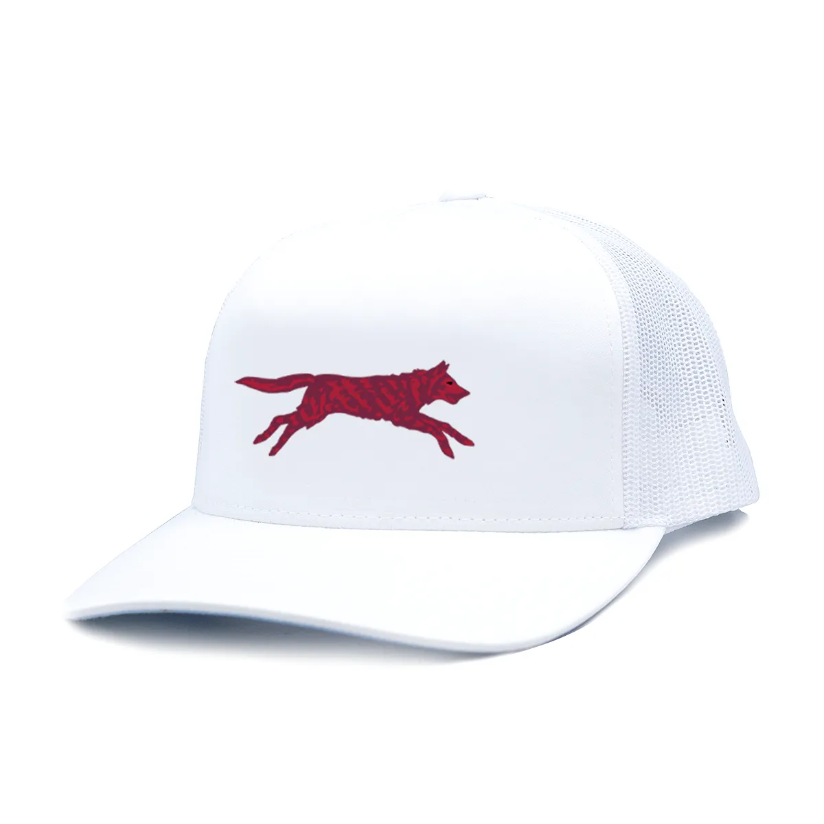 Crimson Wolf Trucker Hat