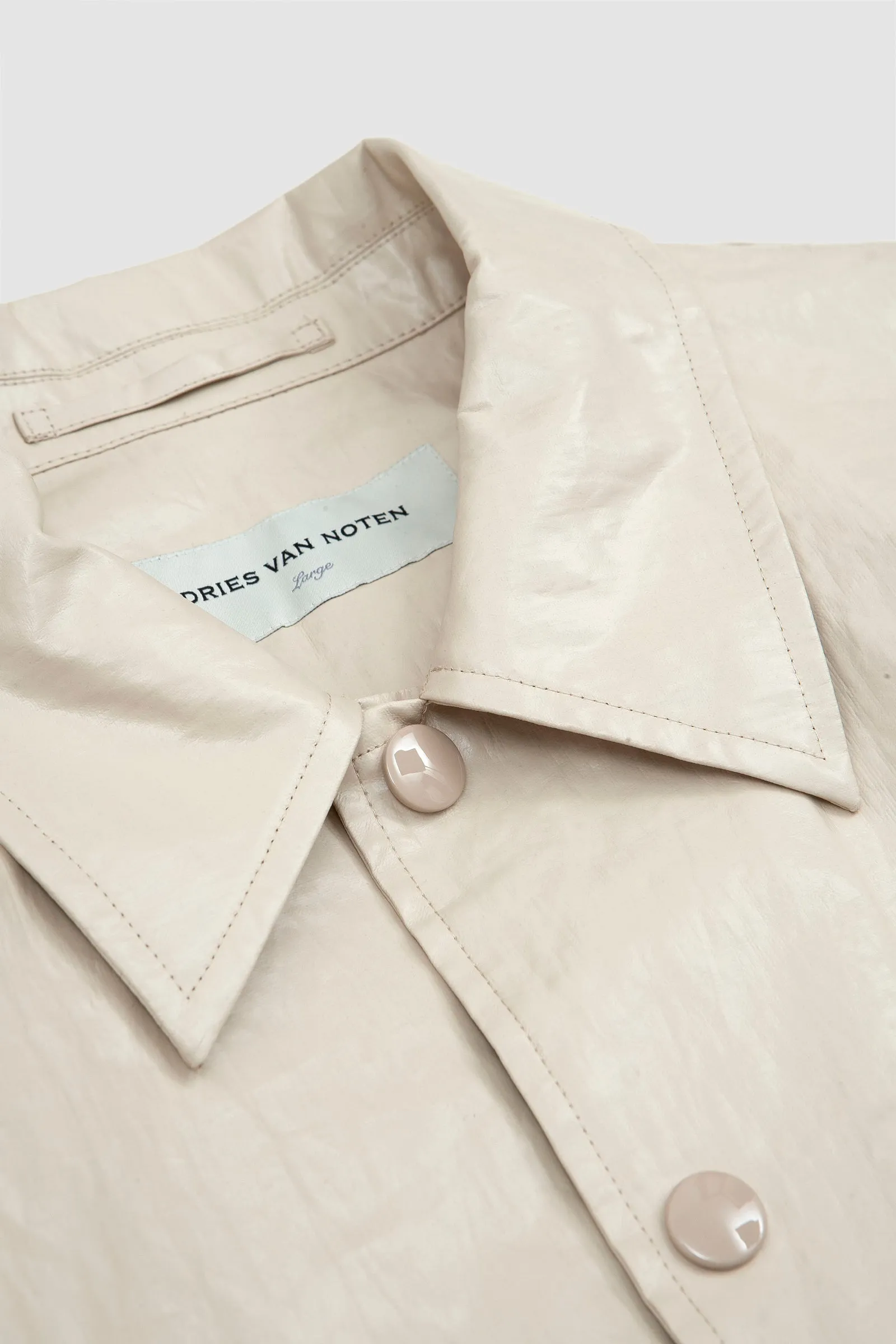 Dries Van Noten Vorrie Jacket Cream