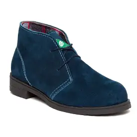 Feather Desert Blue 120441 Women's Steel Toe Suede Work Boot