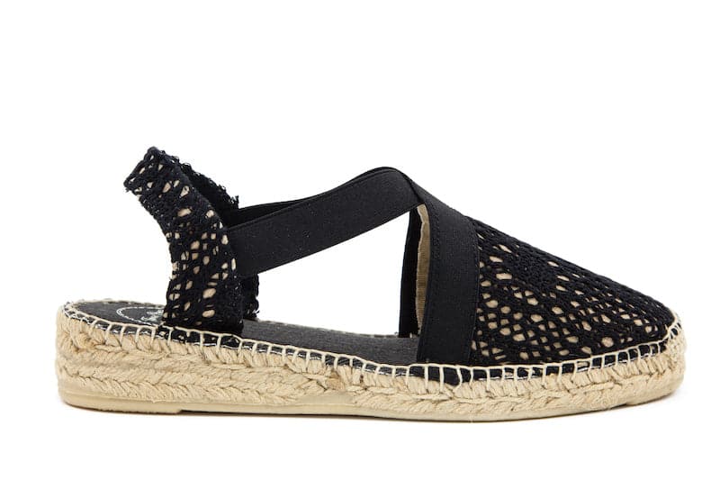 Floral Cotton Blend Wedge Espadrille for Women - Evian-G