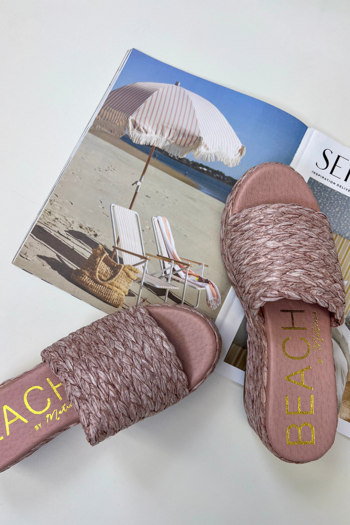 Go Your Own Way Sandal in Blush