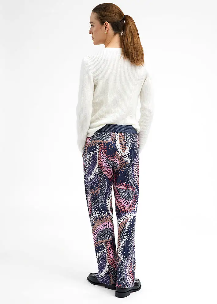 Gustav Marisa jersey pants 51011 Bukser - Blue Paisley