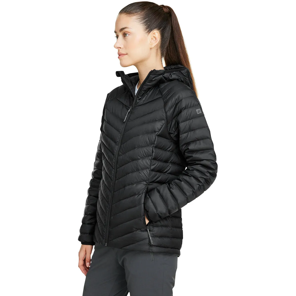 Jack Wolfskin Women's Black Passamani Down Jacket