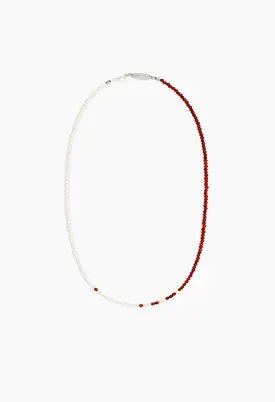 John Elliott X M.A.R.S Beaded Necklace / Pearl X Agate