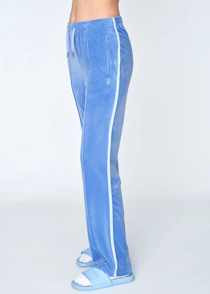 Juicy Couture Tina Contrast Diamante Pants - Ultramarine