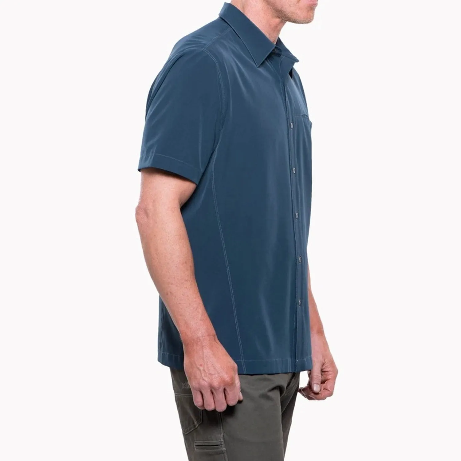 KHL Men's Renegade Button-Down Short Sleeve Work Shirt