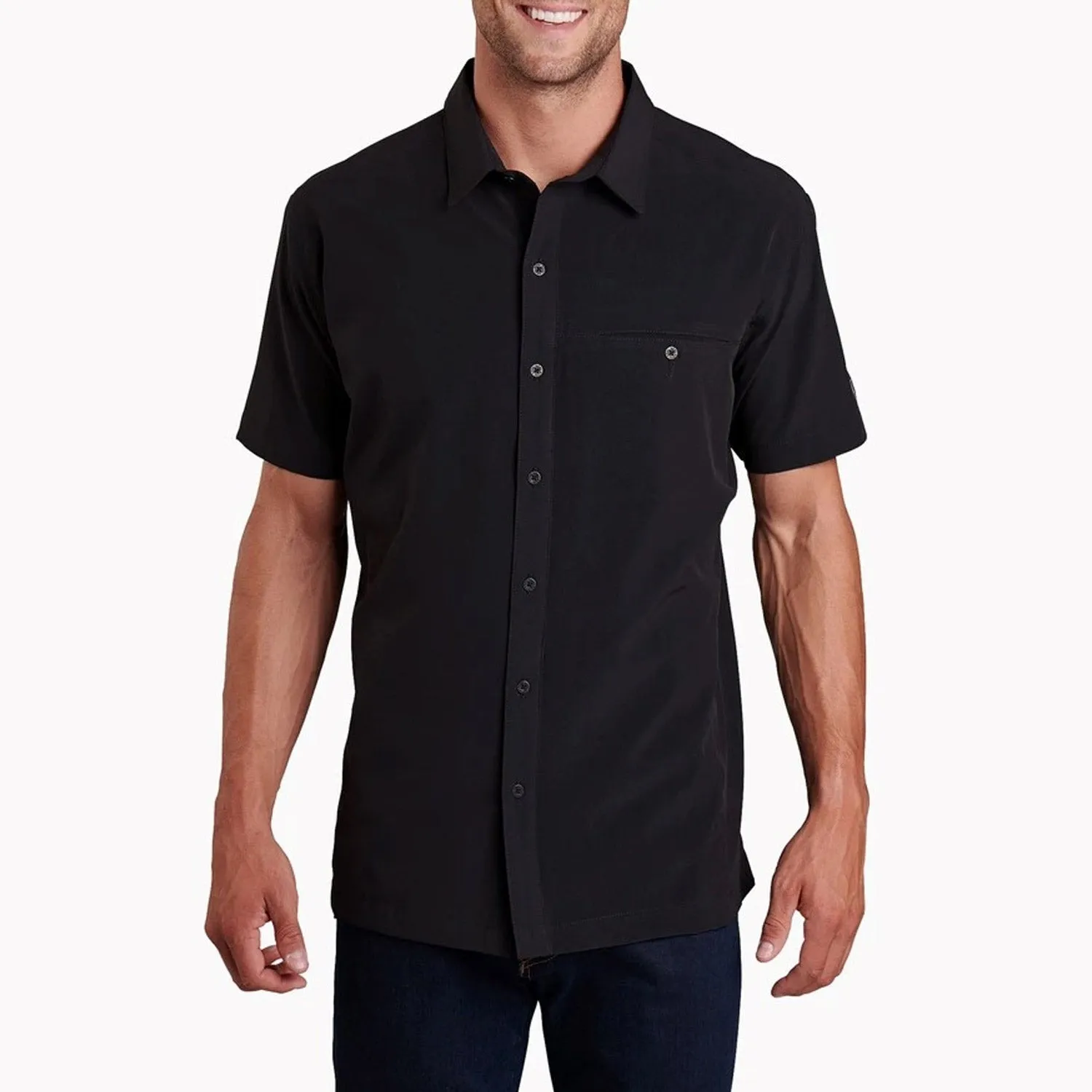 KHL Men's Renegade Button-Down Short Sleeve Work Shirt