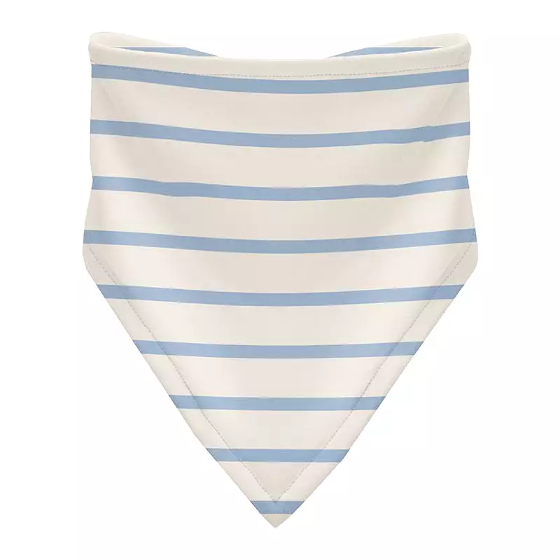 Kickee Pants Bandana Bib - Pond Sweet Stripe