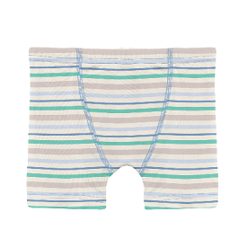 Kickee Pants Boy's Boxer Brief - Mythical Stripe