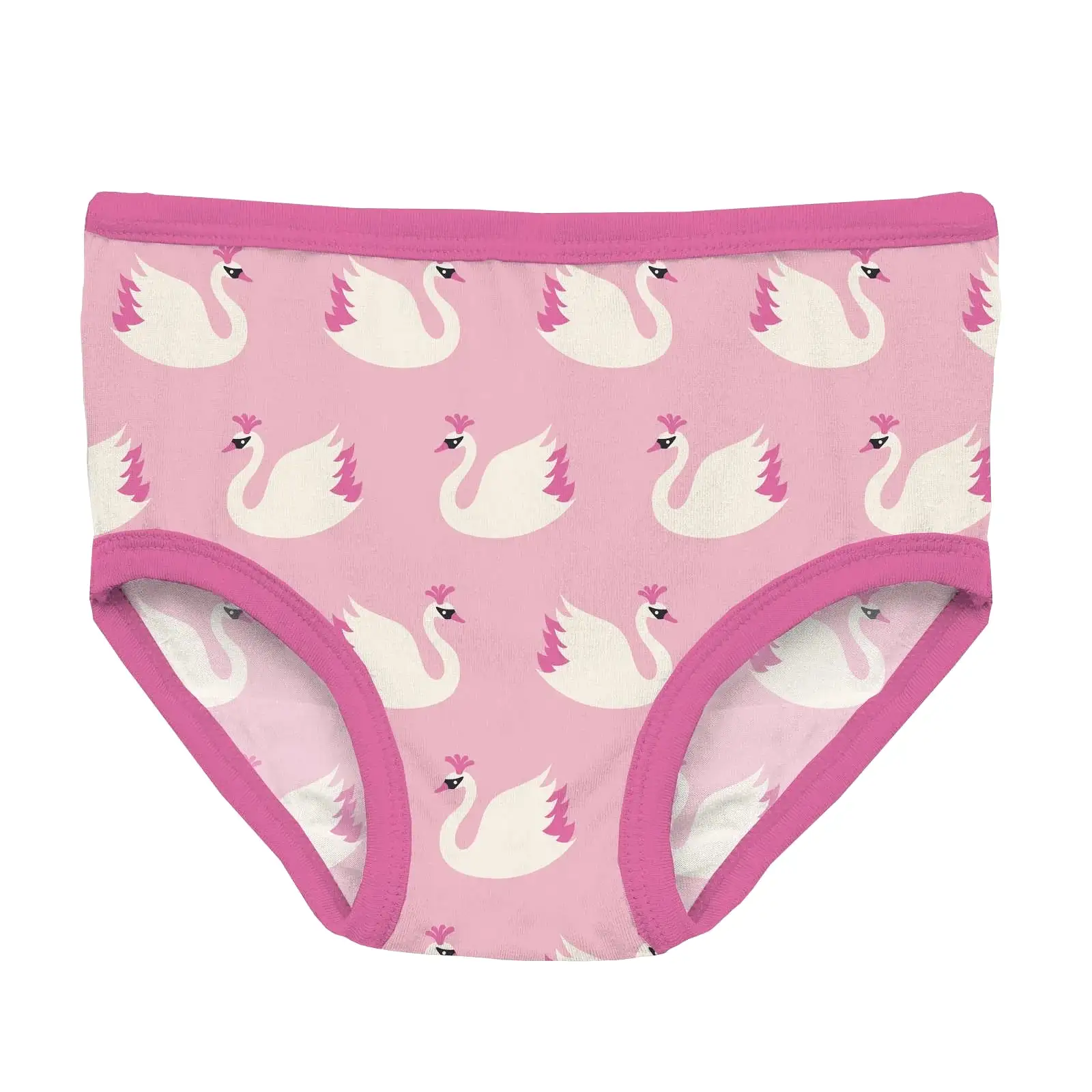 Kickee Pants Girl's Underwear - Cake Pop Swan Princess