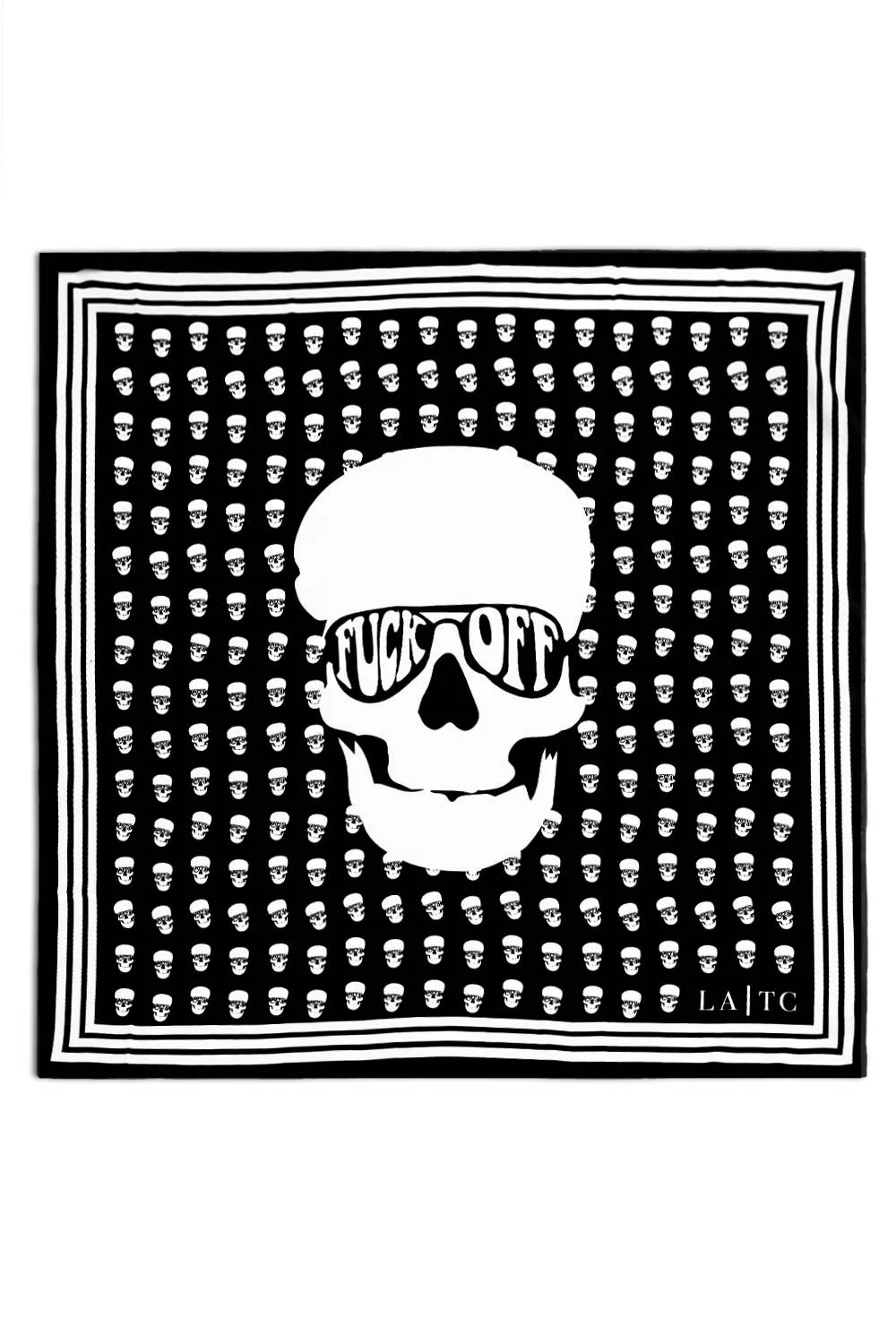 LA Trading Co - Scarf - F off Skull