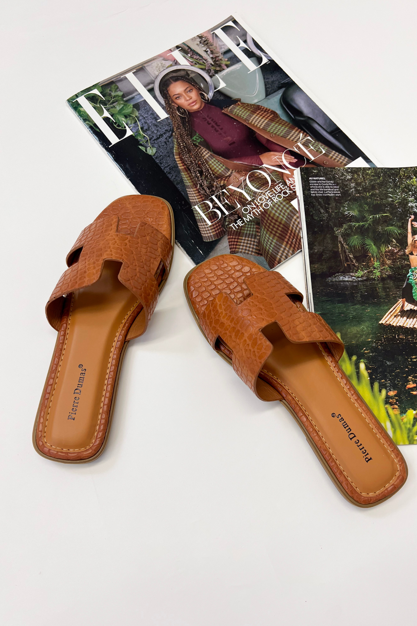 Lakeshore Sandal in Cognac