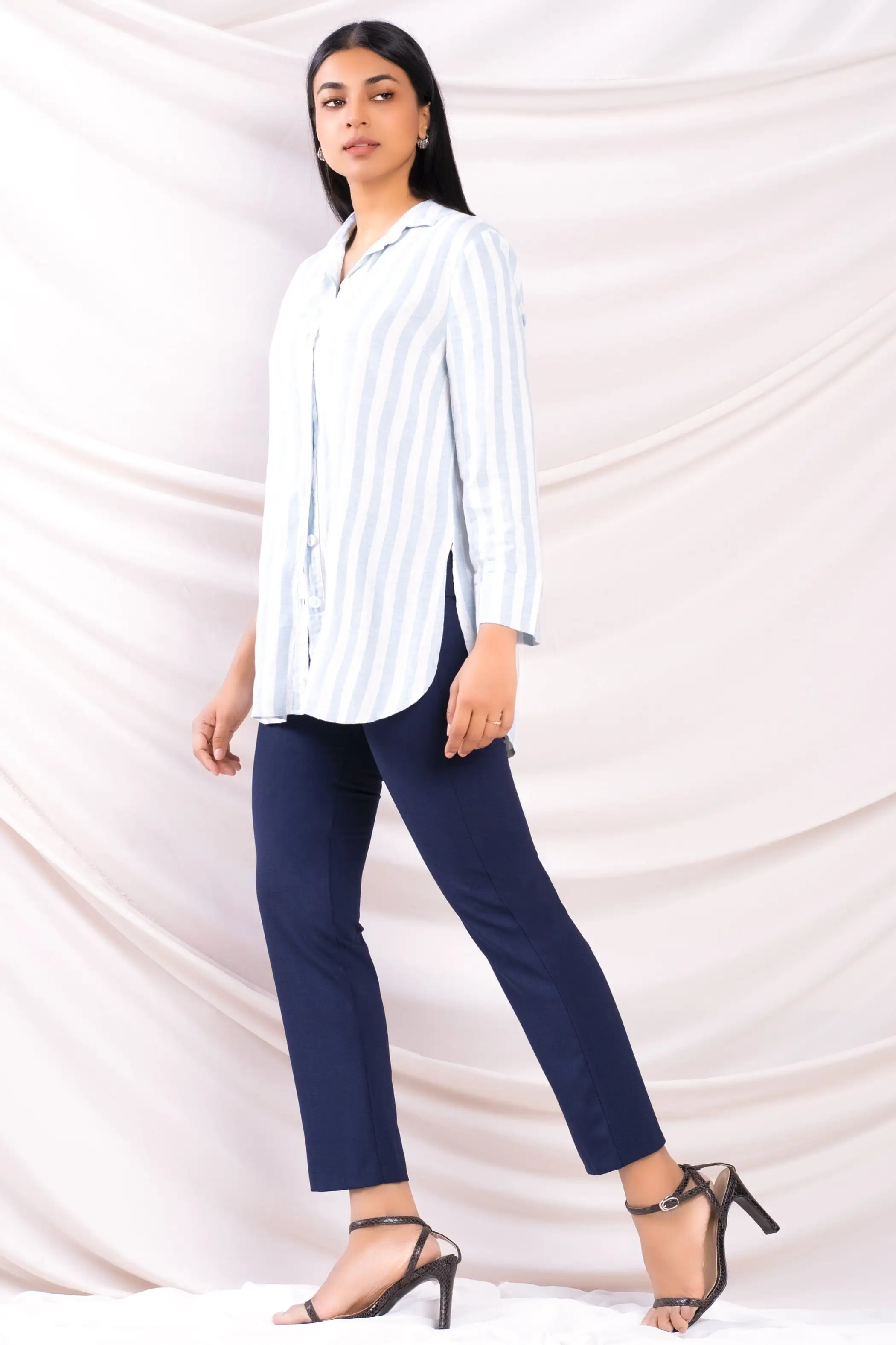 Light Blue Stripe Shirt