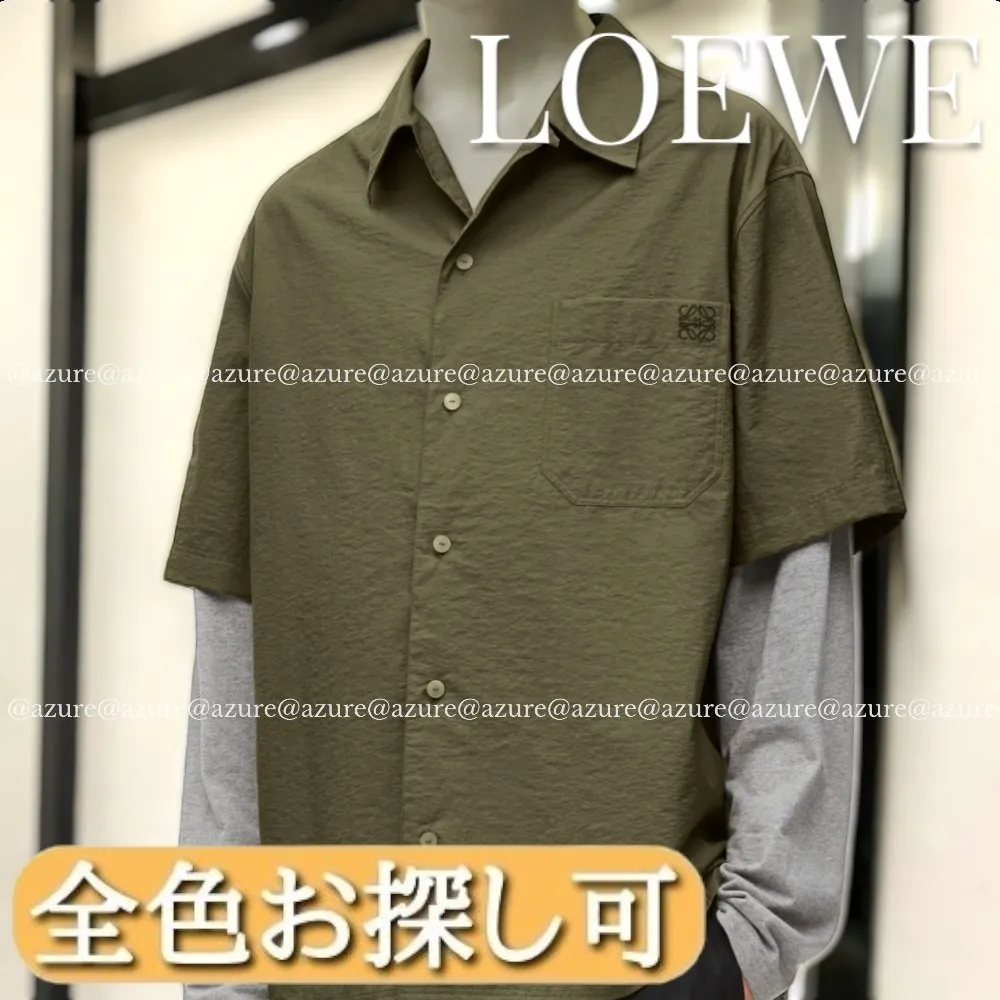 LOEWE  |Trompe l'oeil shirt in cotton blend