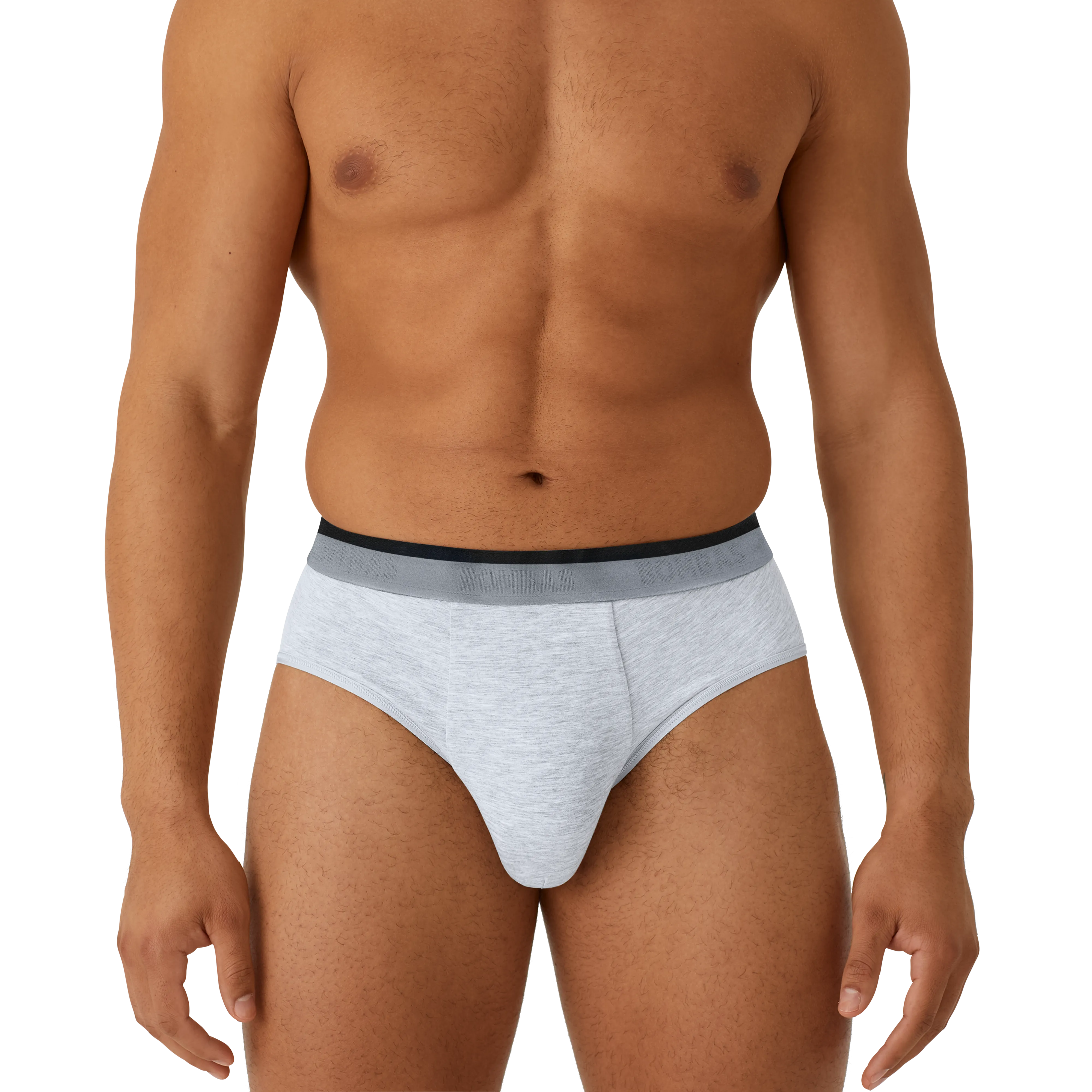 Men's Cotton Modal Blend Flyless Brief 6-Pack