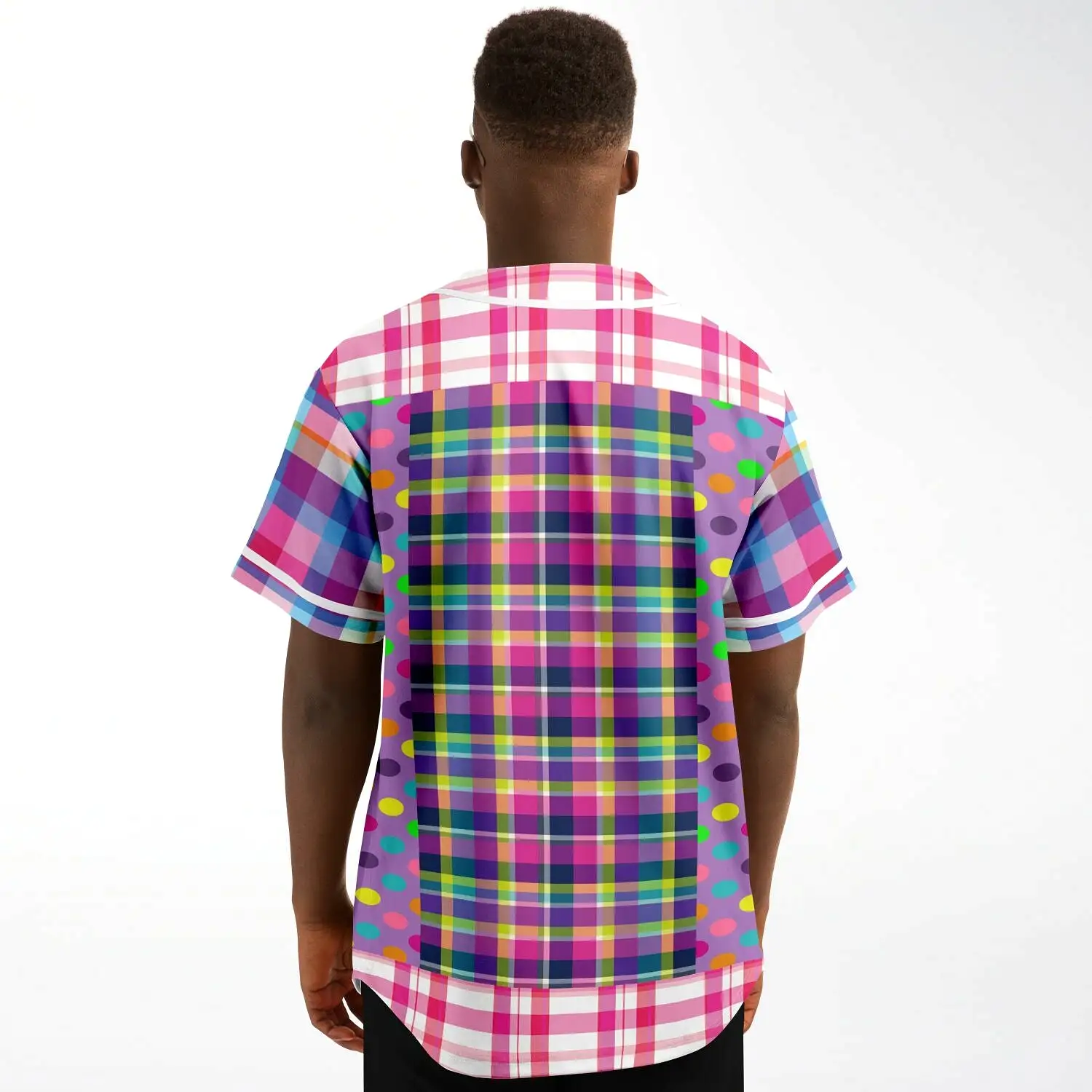 Mercury Retrograde Plaid Button Front Jersey