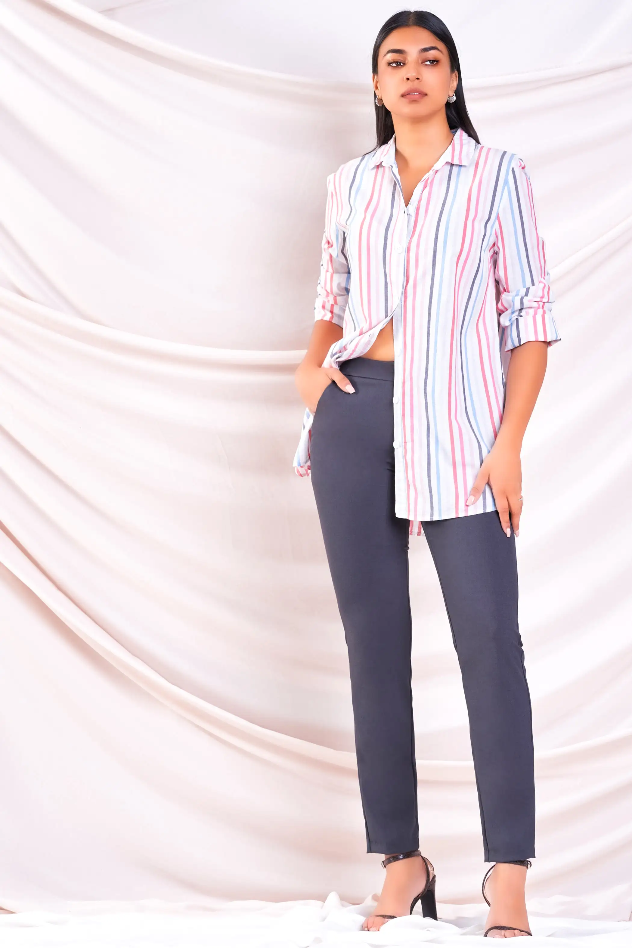 Multi Color Stripe Shirt