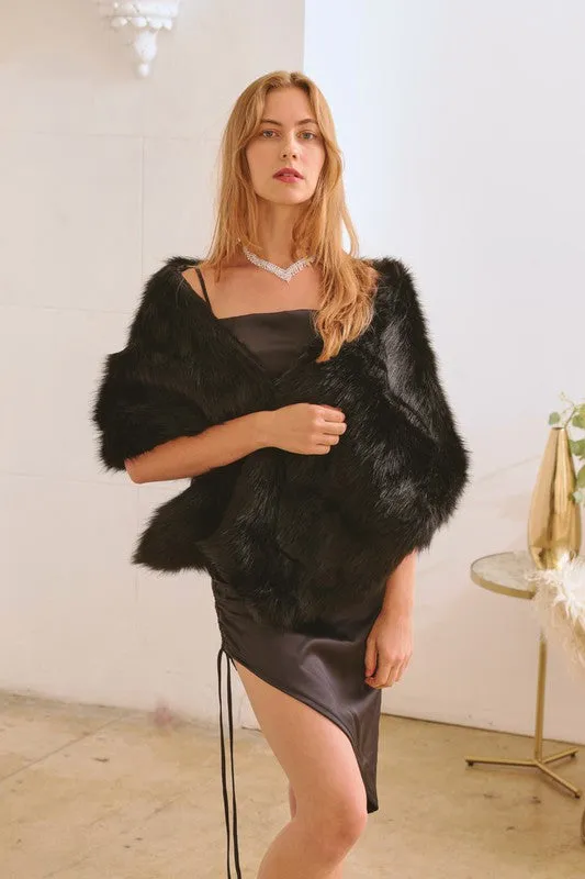 Ole That's A Wrap Vegan Fur Stole